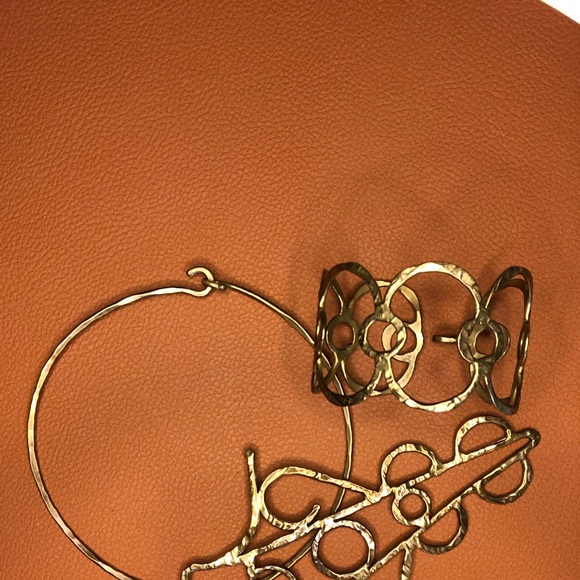 1970’s Brutalist Necklace and Bracelet - Picture 8 of 9